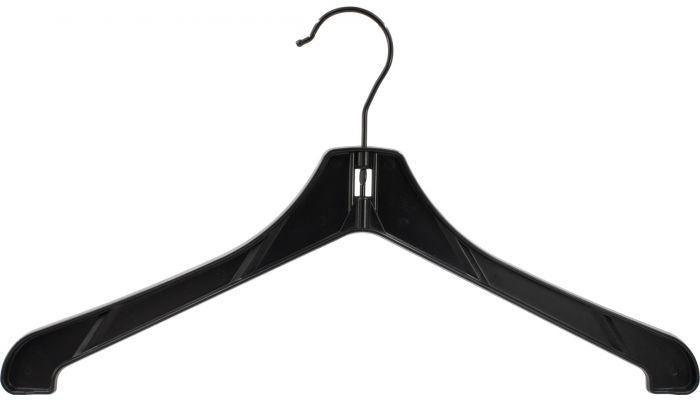 Black Plastic Coat Hangers