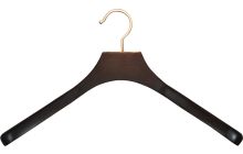 Oversized Espresso Wood Top Hanger (18" X 2")
