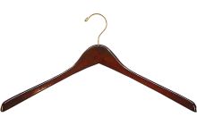 Walnut Wood Top Hanger (17" X 1/2")