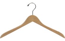 Natural Wood Top Hanger (17" X 7/16")