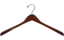 Walnut Wood Top Hanger (17" X 1/2")